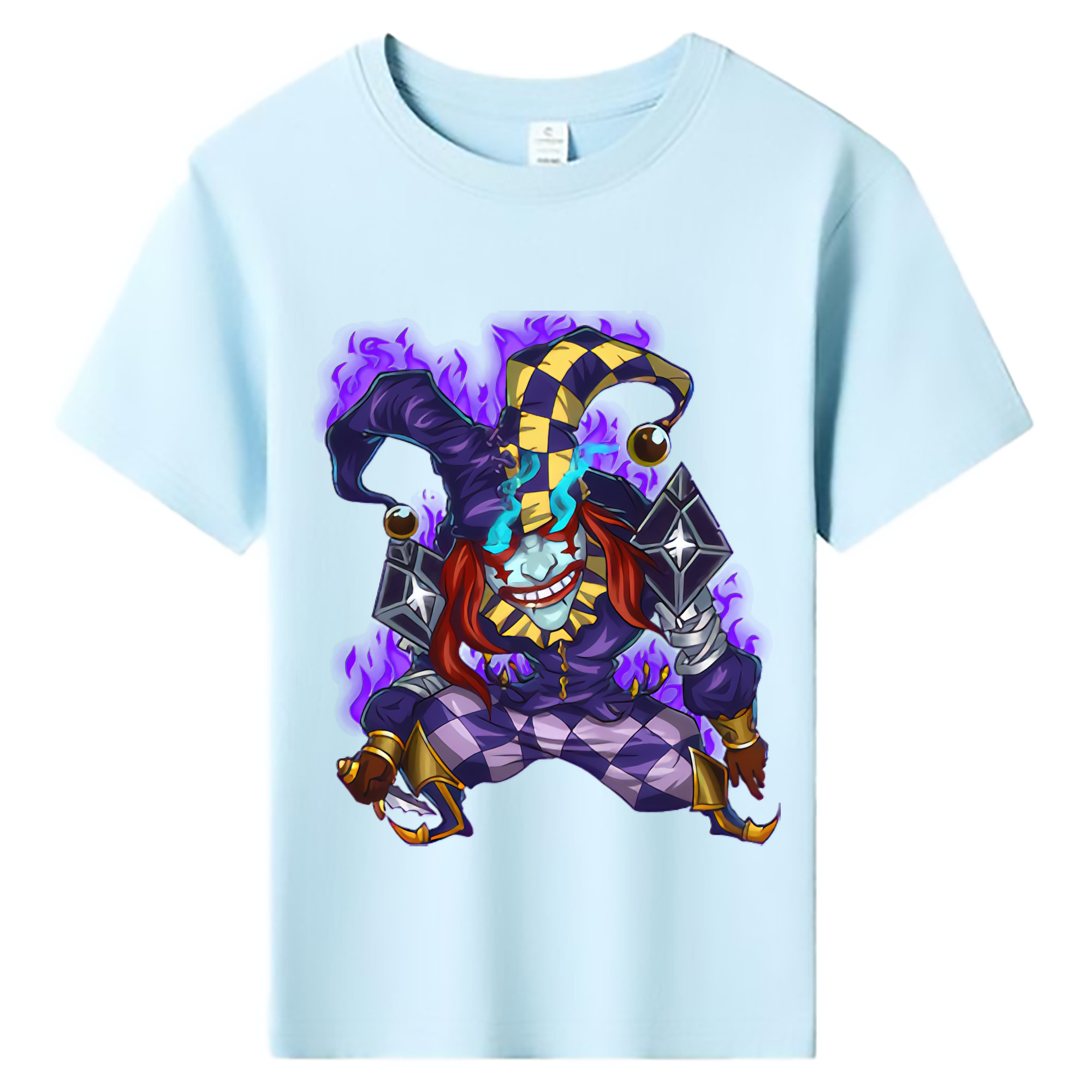 （画像用） リーグ・オブ・レジェンド League of Legends LOL 綿100％キッズTシャツ（フロントプリント）